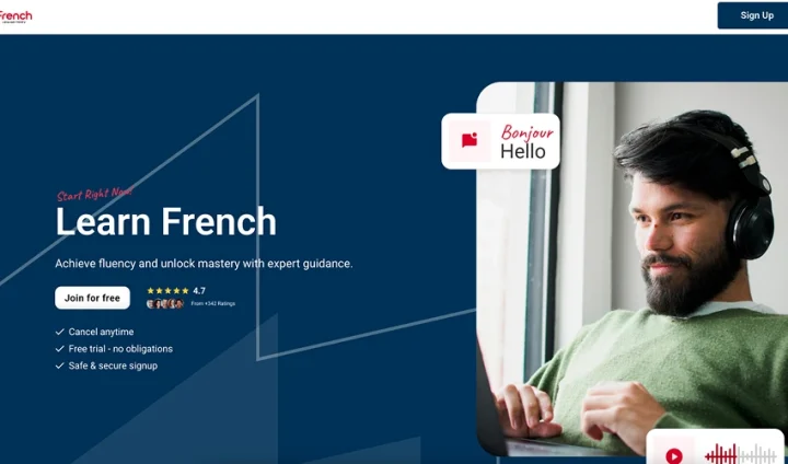 Frenchlanguagemastery.com app